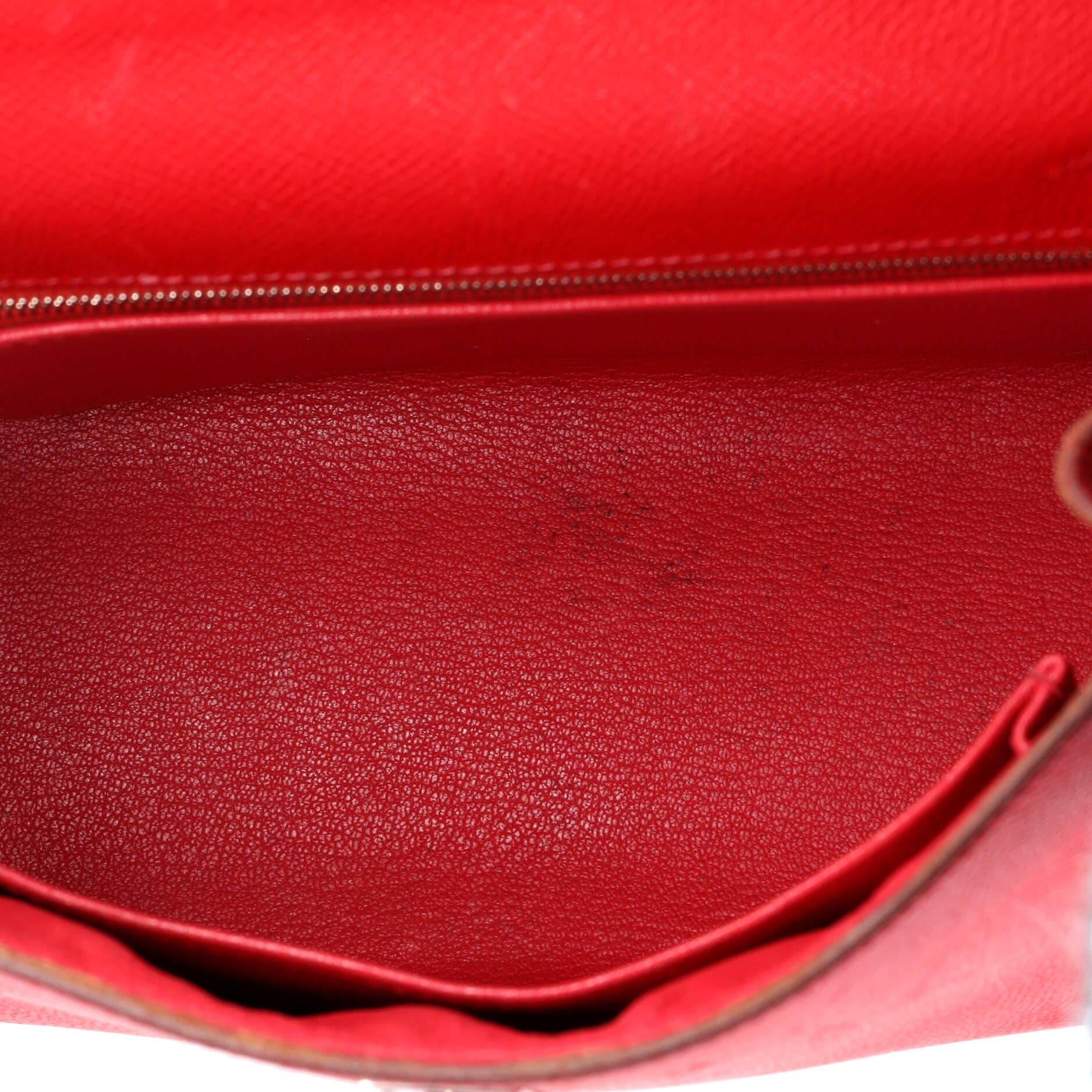 Pre-Owned Hermes Kelly Handbag Pink Epsom with Palladium Hardware 25, Alternate, color, Bougainvillier