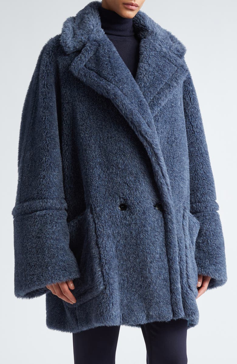 Max Mara Tedgirl 1 Alpaca, Virgin Wool & Silk Short Coat, Main, color, 