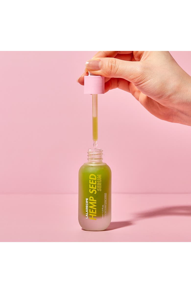 Lalarecipe Hemp Seed Face Serum, Alternate, color, Green