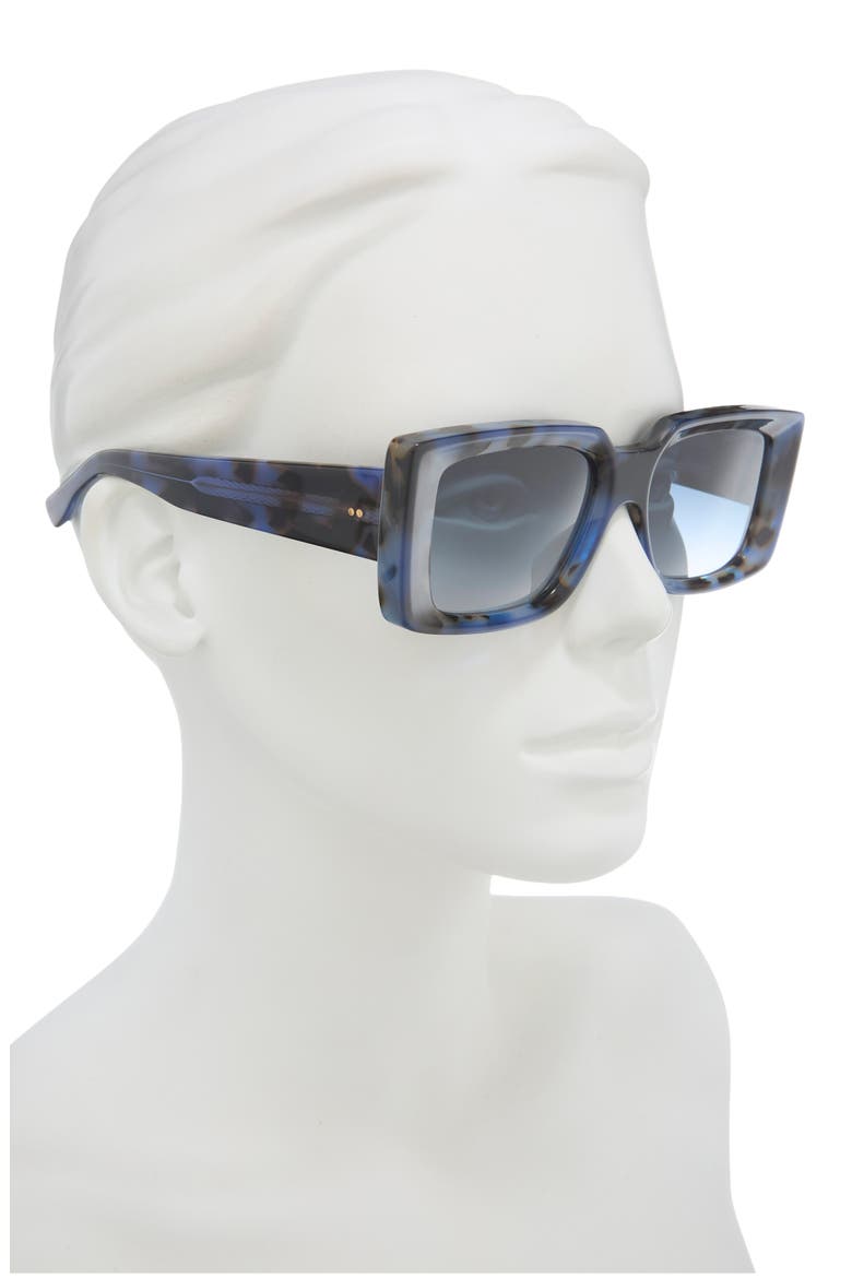 1369 Rectangle Sunglasses, Main, color, SPACE ODDITY BLUE