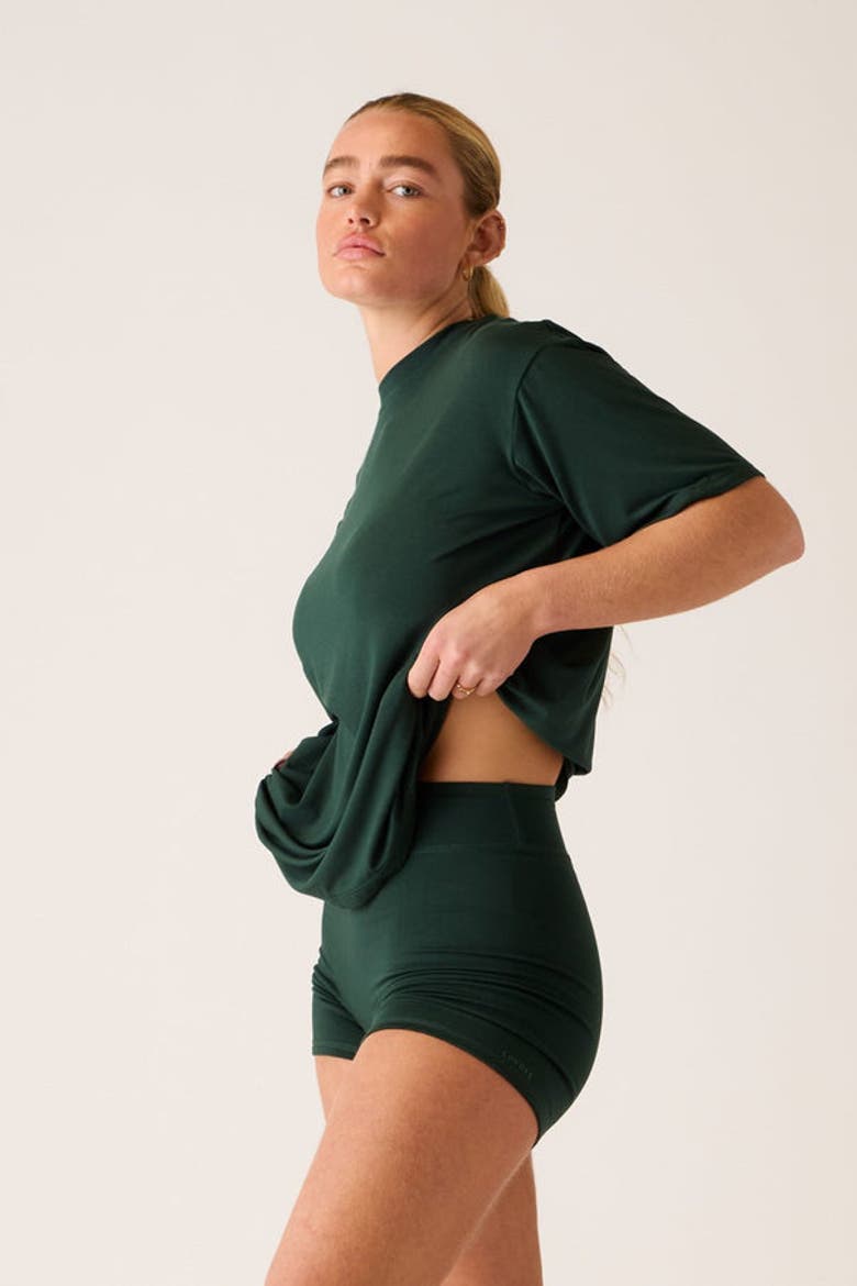The Cool-Comf Scrunch Boxer Shorts, Alternate, color, Evergreen
