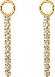 Outofoffice Multi Pavé Gold Earring Charm