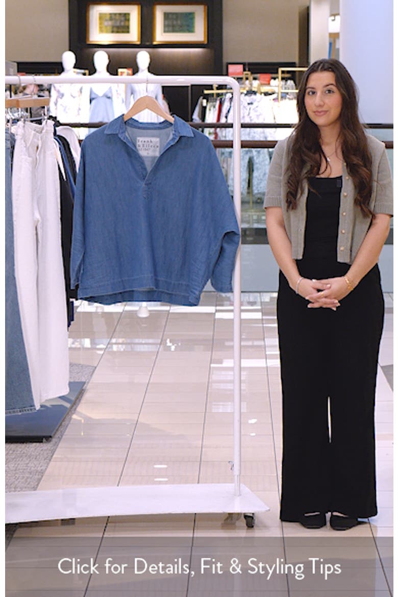 Gabi Denim Popover Shirt video