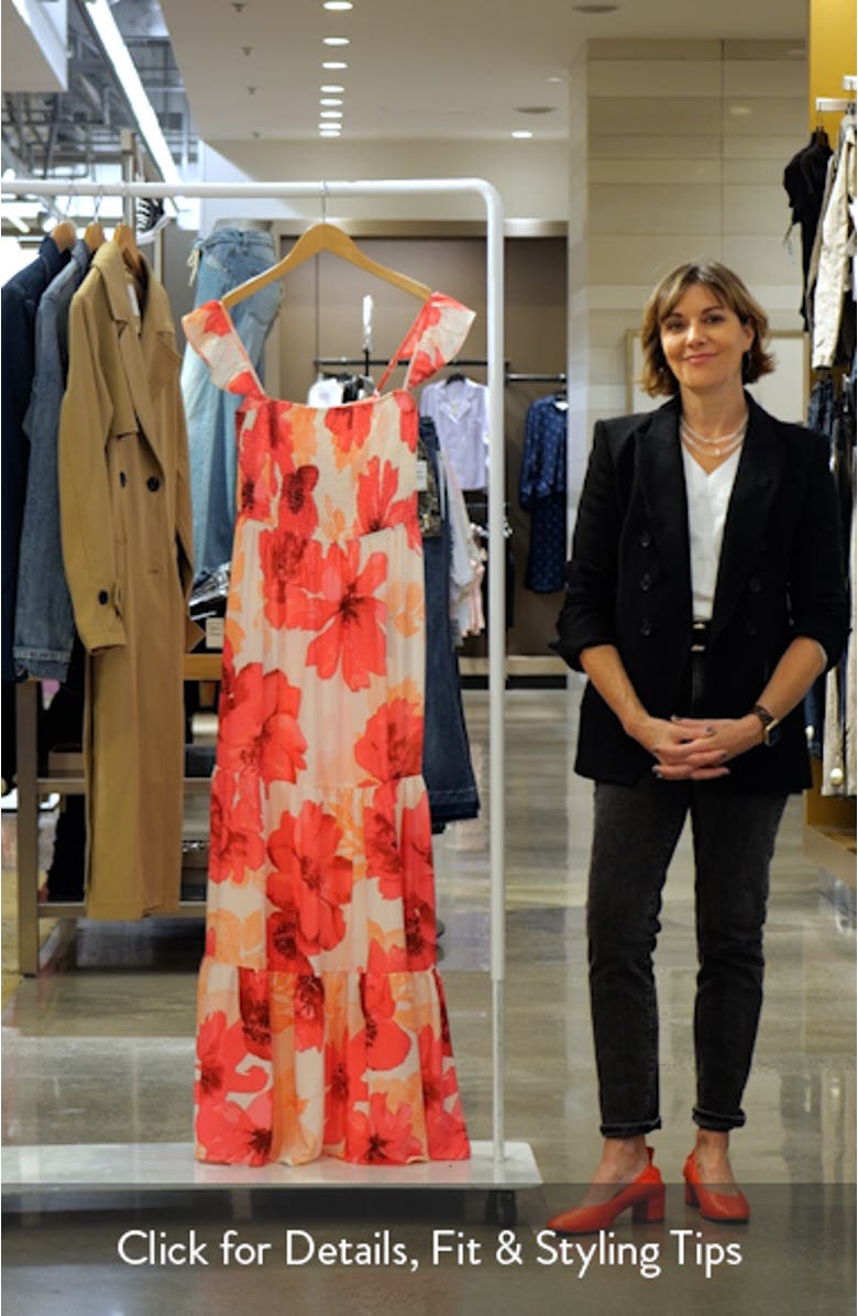 Tilly Floral Maxi Sundress, sales video thumbnail