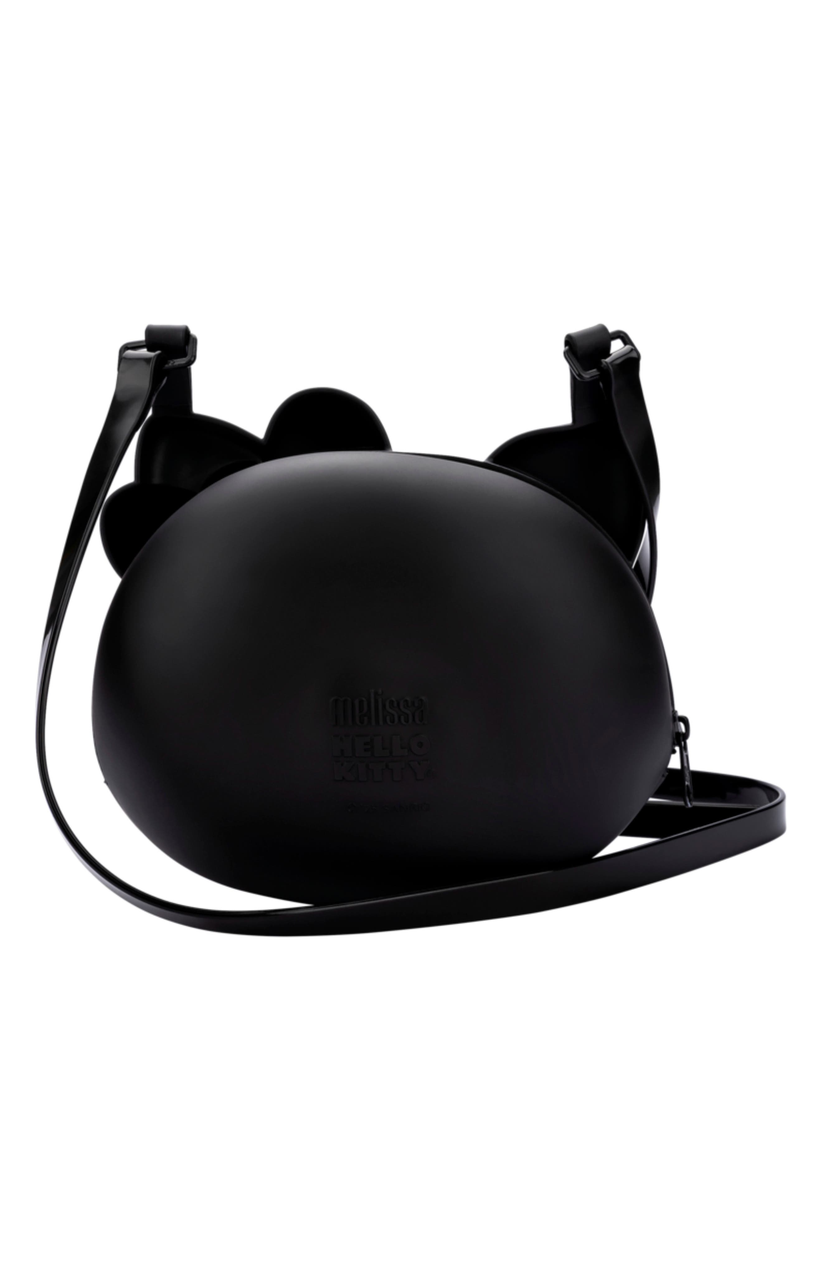 Melissa x Hello Kitty Crossbody Bag, Alternate, color, Black