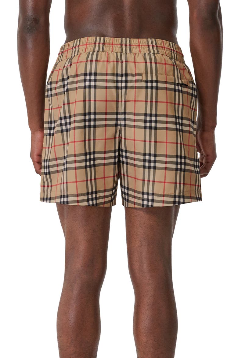 Grafton Check Swim Trunks, Alternate, color, ARCHIVE BEIGE IP CHECK