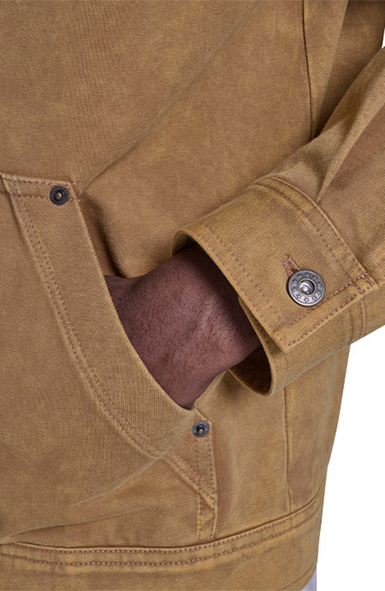 Converse Essential Zip Jacket, Alternate, color, Honey Stick