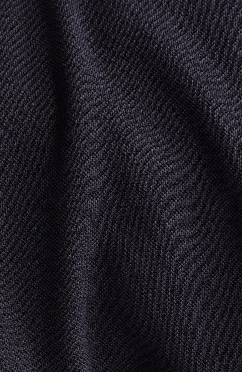 Moncler Stripe Logo Cotton Polo, Alternate, color,