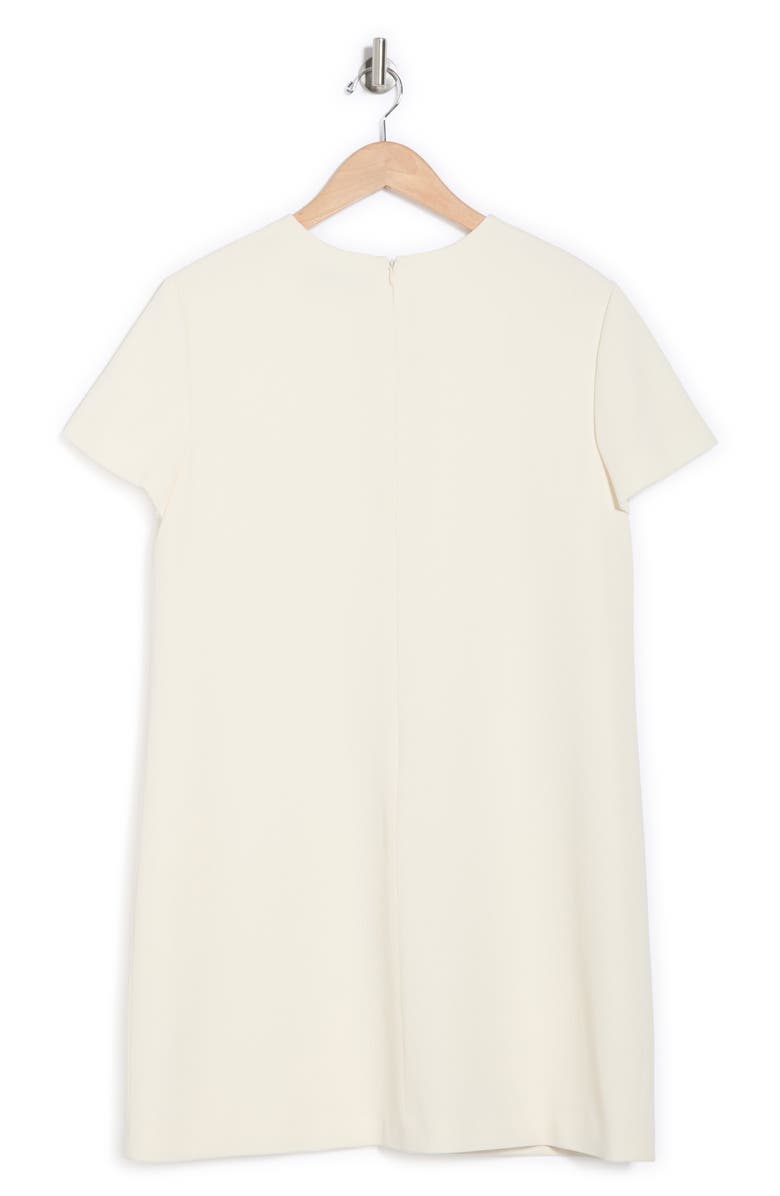 Theory Admiral Crepe Shift Dress, Alternate, color, Rice - Y0c