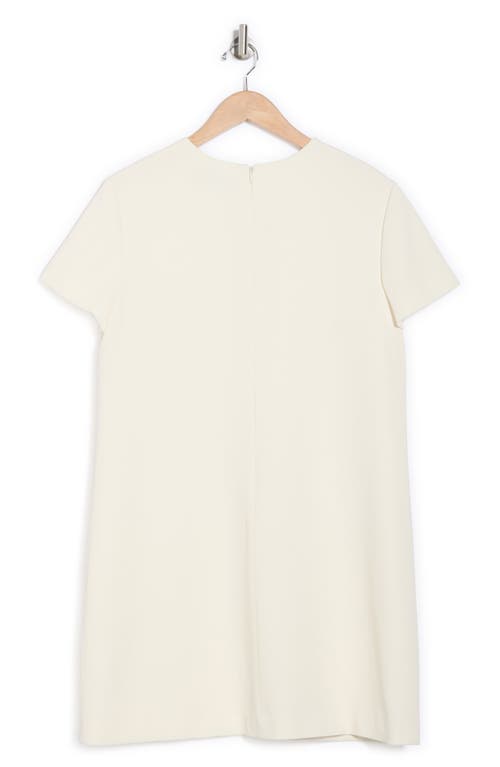 Theory Admiral Crepe Shift Dress In Rice - Y0c