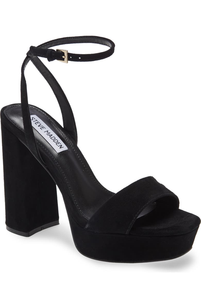 Steve Madden Lessa Platform Ankle Strap Sandal, Main, color,