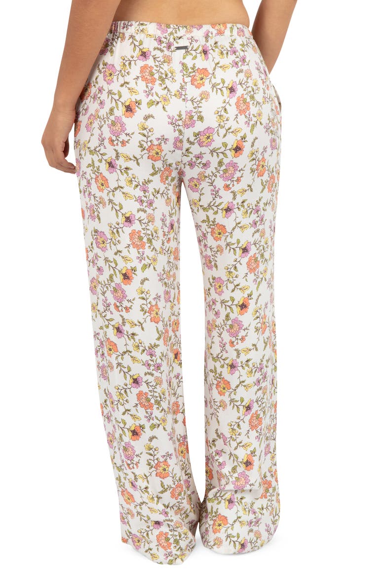Breezy Crepe Beach Pants, Alternate, color, NATURAL