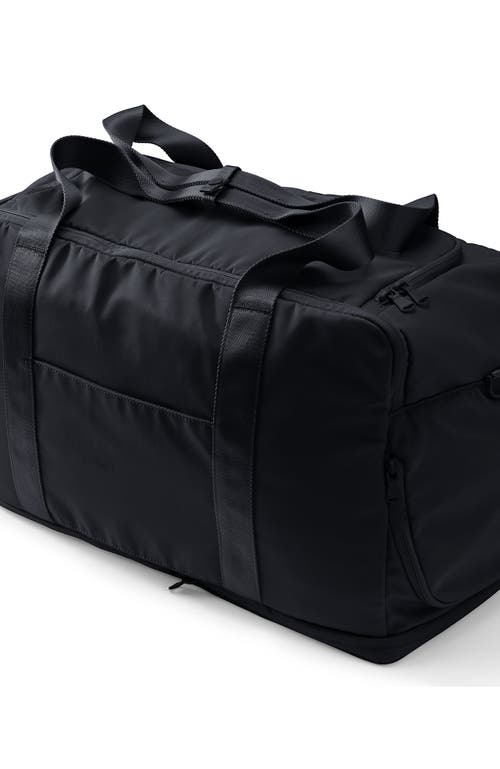 Lands' End Travel Carry On Luggage Duffle Bag In Black