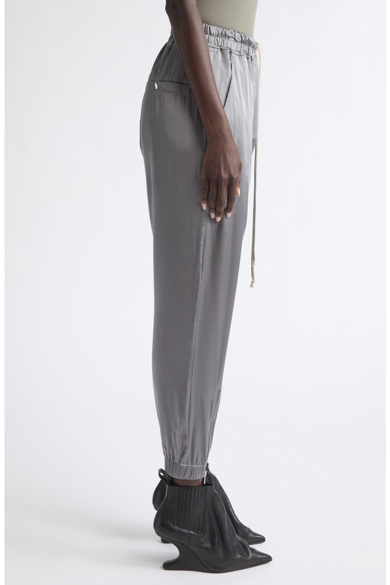 Tecuatl Satin Track Pants, Alternate, color, STEEL