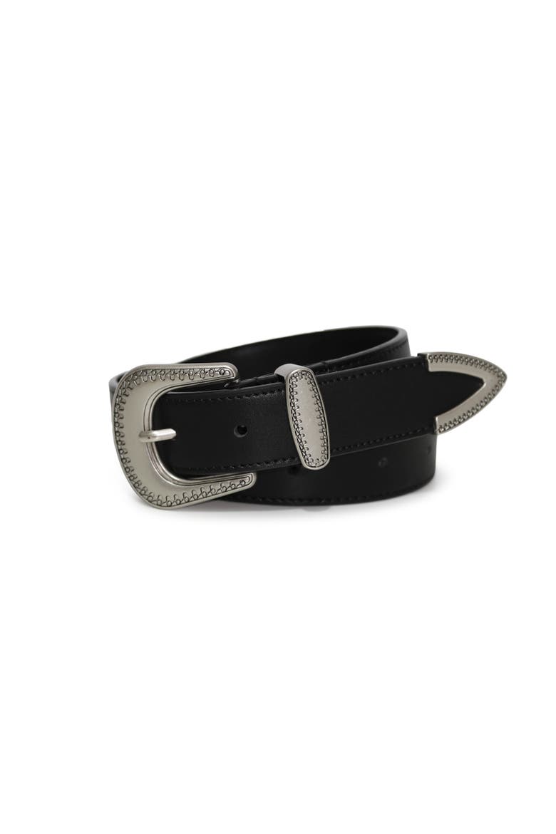 Reset Western Belt, Alternate, color, Black