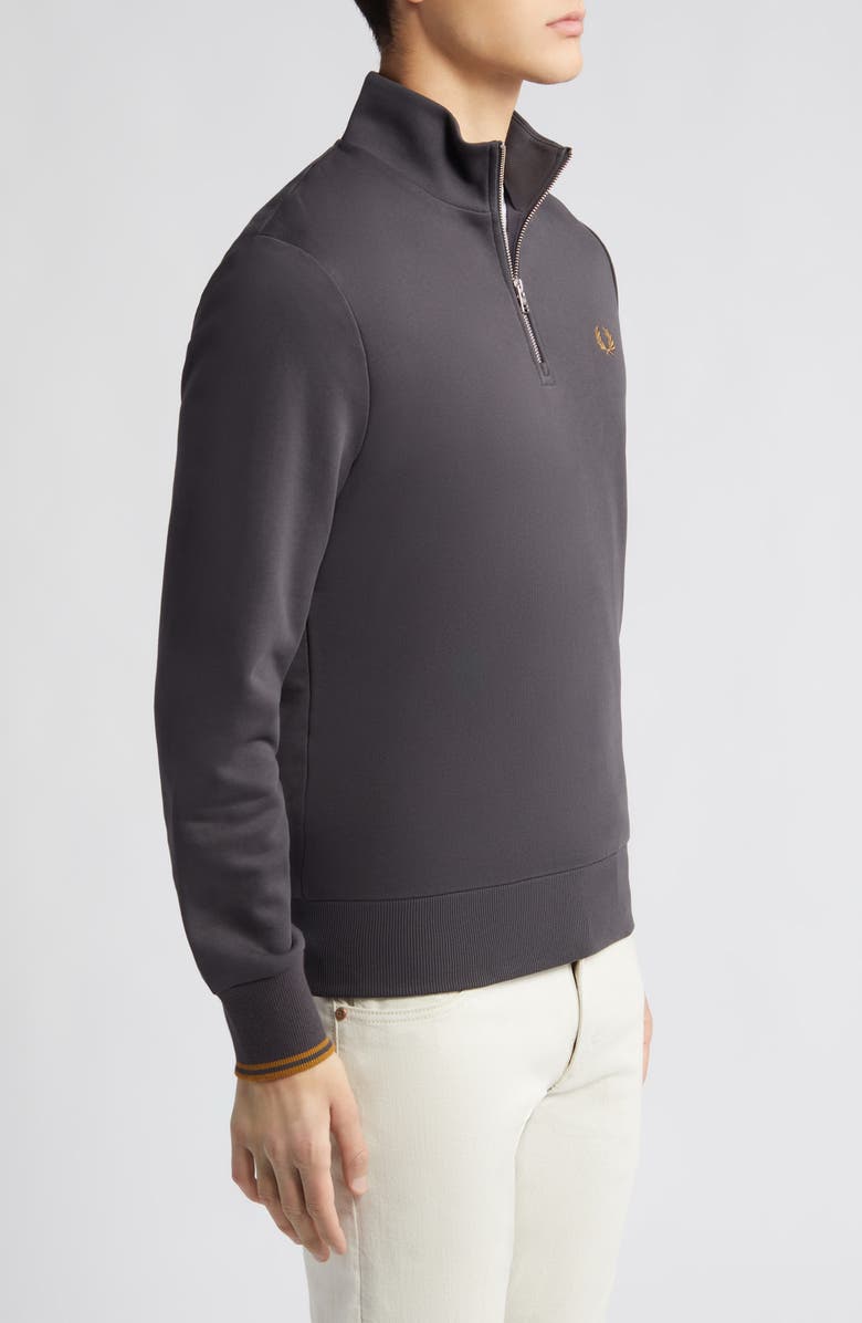 Fred Perry Half Zip Pullover, Alternate, color, 