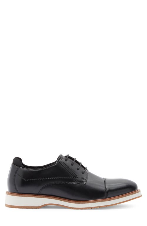 Rush By Gordon Rush Cap Toe Hybrid Derby In Black