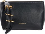 Givenchy Small Voyou Leather Zip Pouch