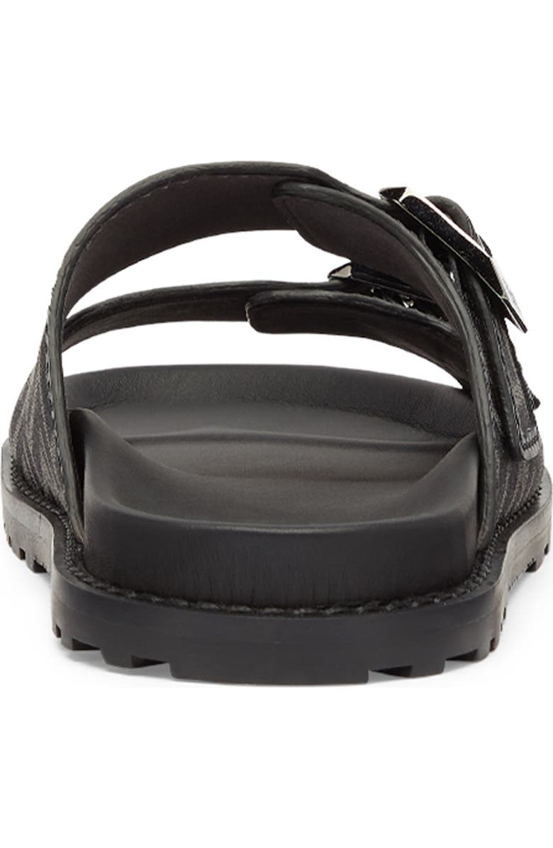 Fendi Feel FF Jacquard Slide Sandal, Alternate, color,