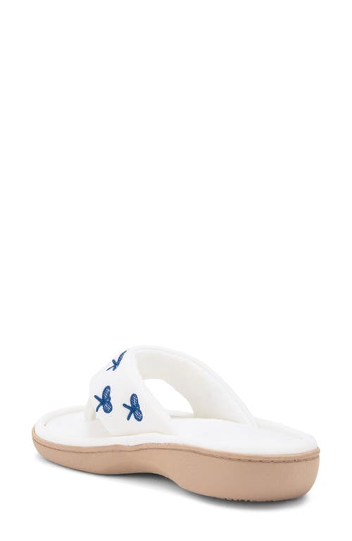 Isotoner Pique Resort Flip Flop Slipper
