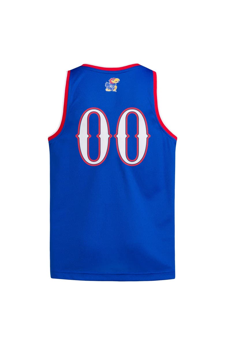 adidas Youth adidas #00 Royal Kansas Jayhawks Swingman Jersey, Alternate, color, Royal