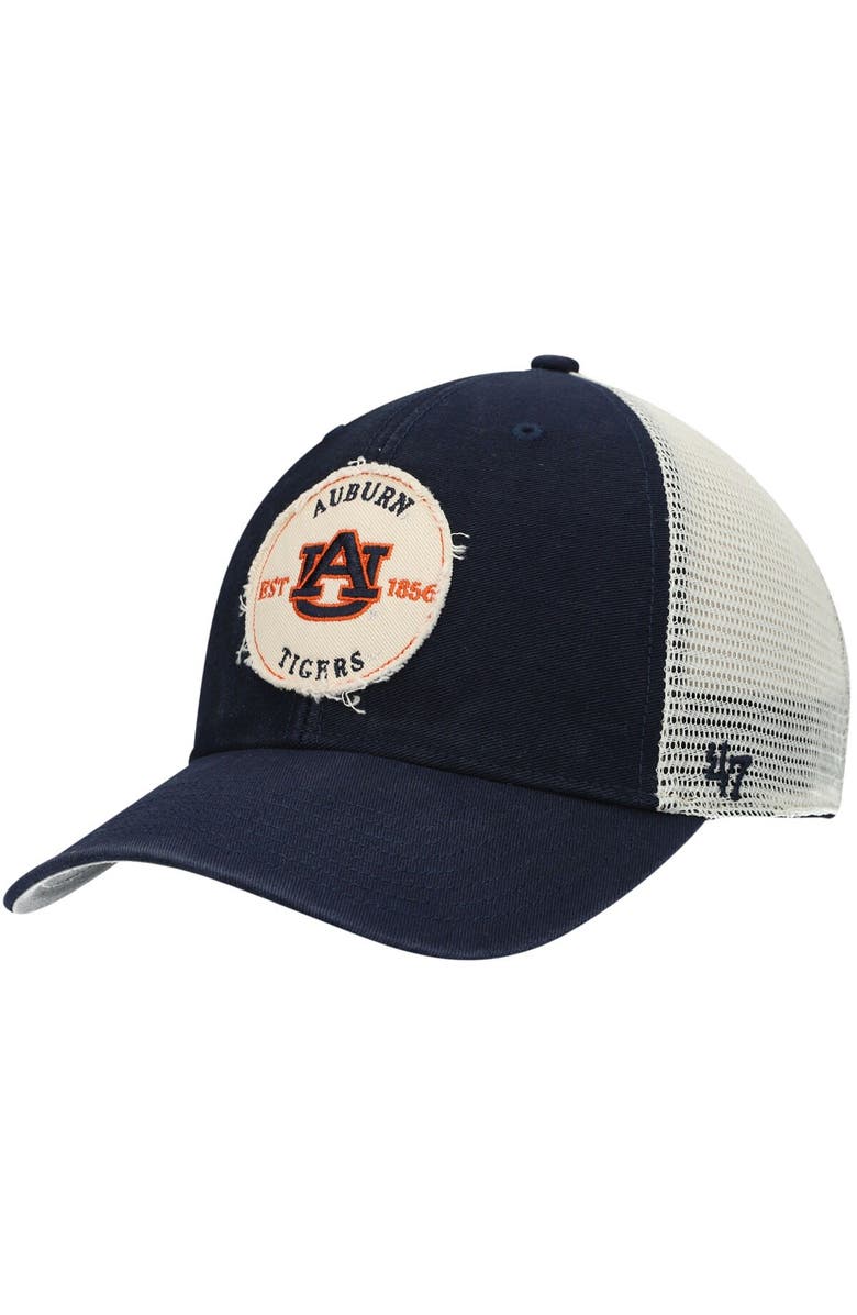 '47 Men's '47 Navy Auburn Tigers Howell MVP Trucker Snapback Hat, Main, color, Navy