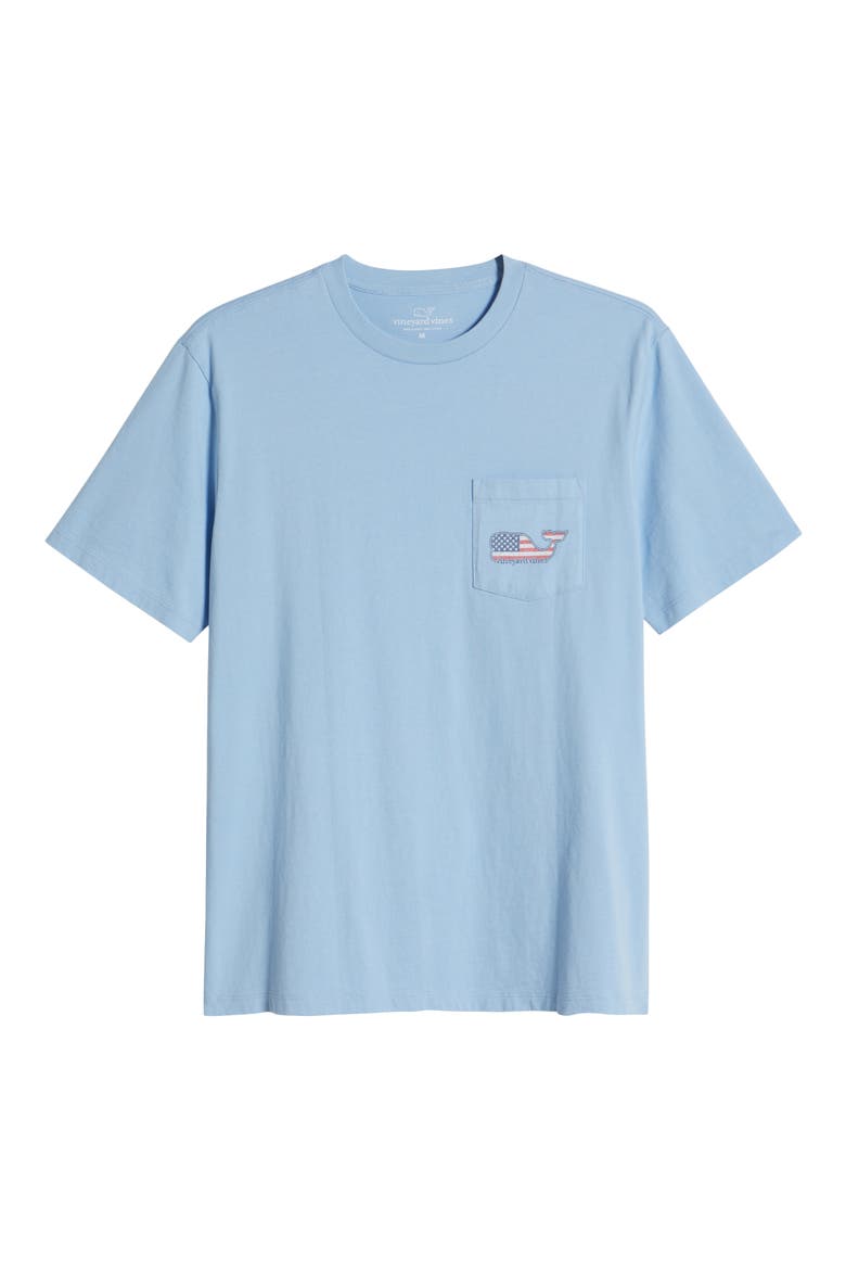 Men's Whale Pocket T-Shirt, Alternate, color, JAKE BLUE