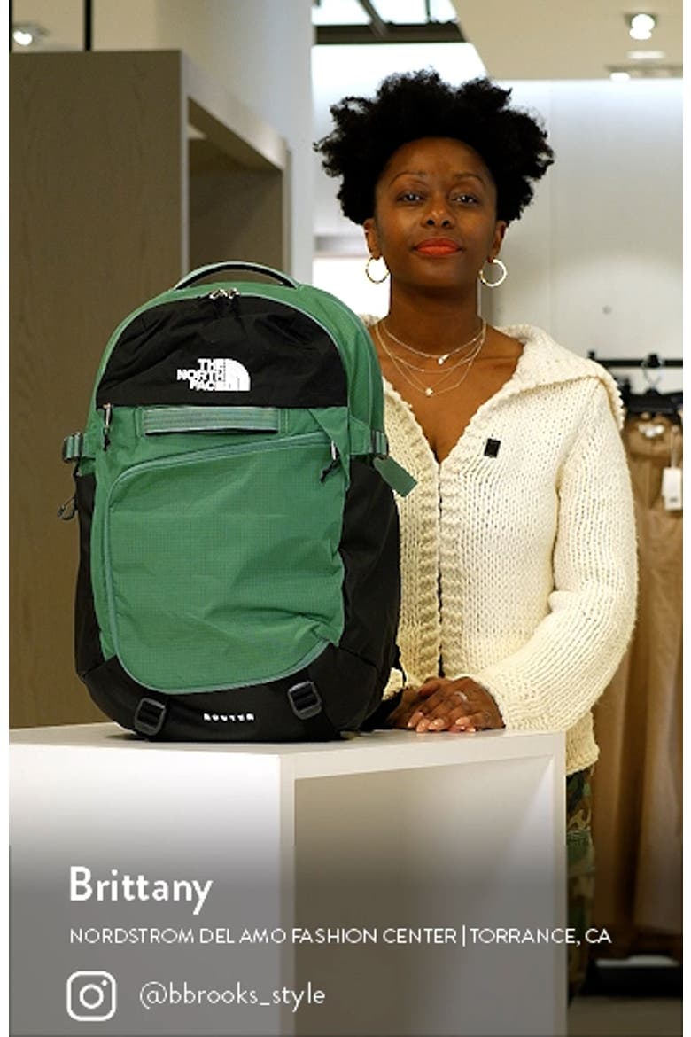 Router Water Repellent Nylon Ripstop Backpack video