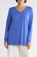 Eileen Fisher V-Neck Long Sleeve Tunic