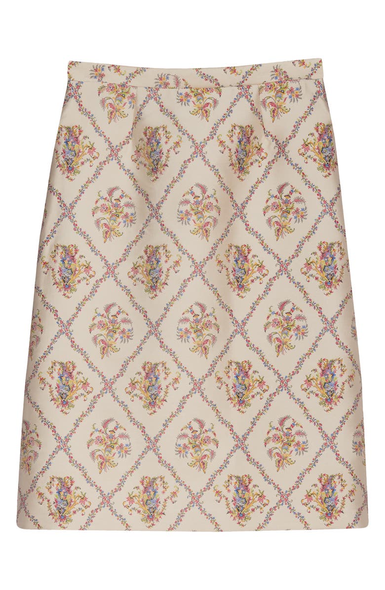 Etro Floral Midi Skirt, Alternate, color, 