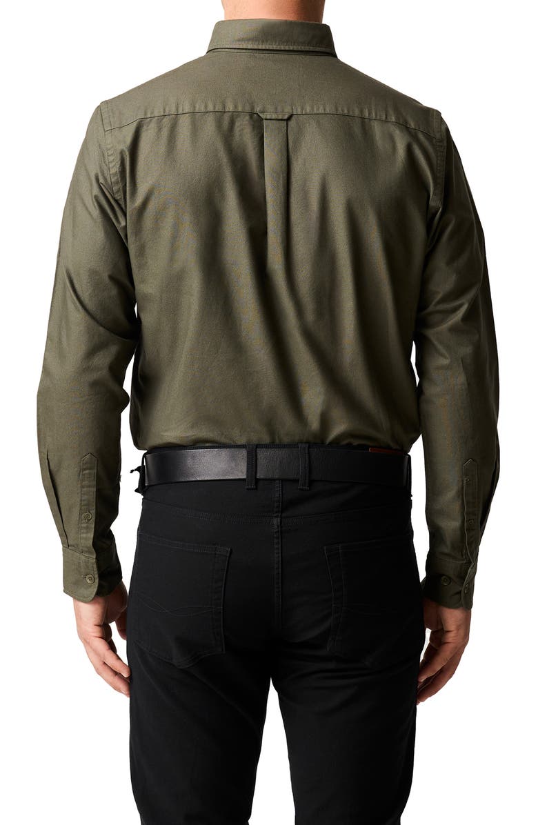 Rodd & Gunn Oxford Sports Fit Shirt, Alternate, color, Forest