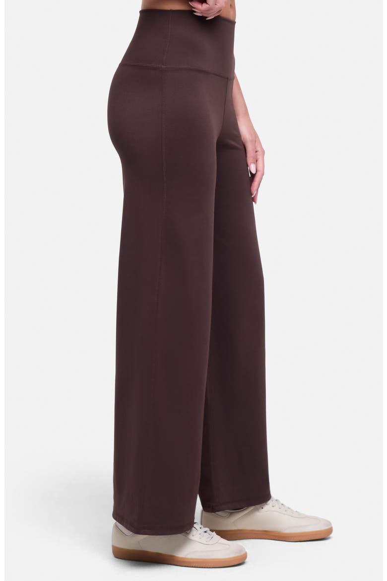Lizzie Wide Leg Pants, Alternate, color, MOLE