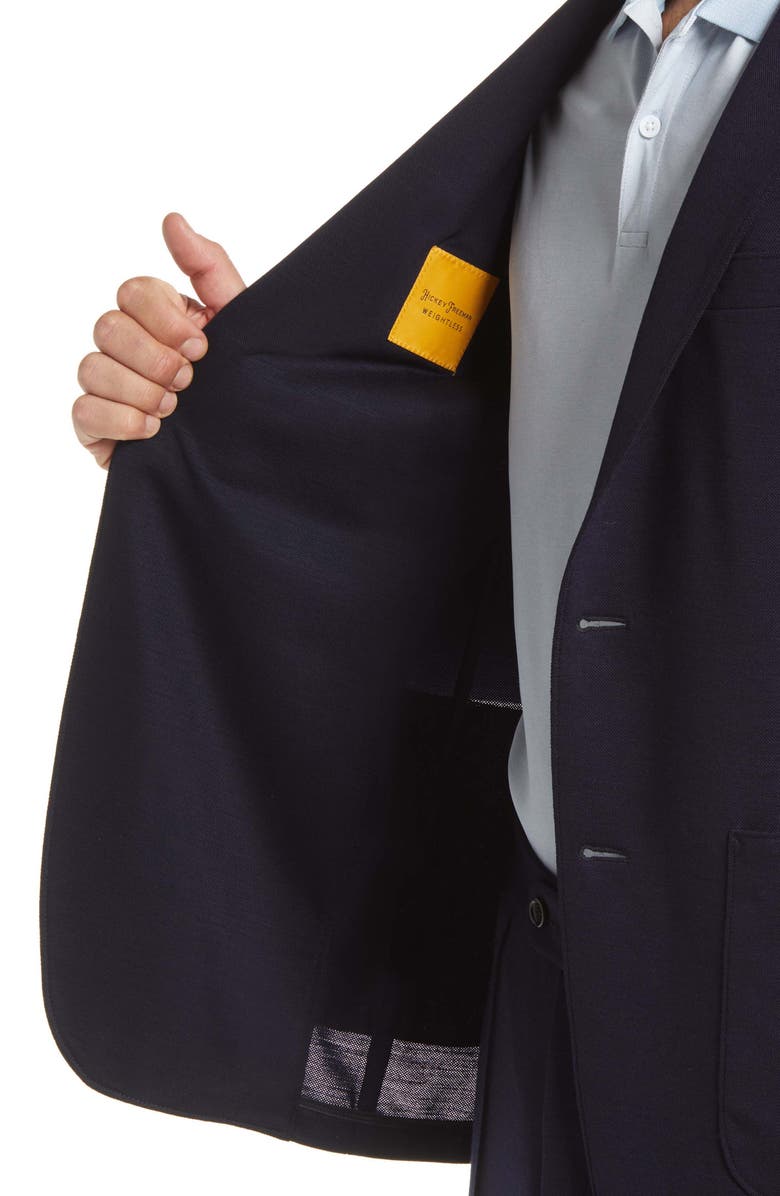 Hickey Freeman Men's Solid Wool Suit, Alternate, color,