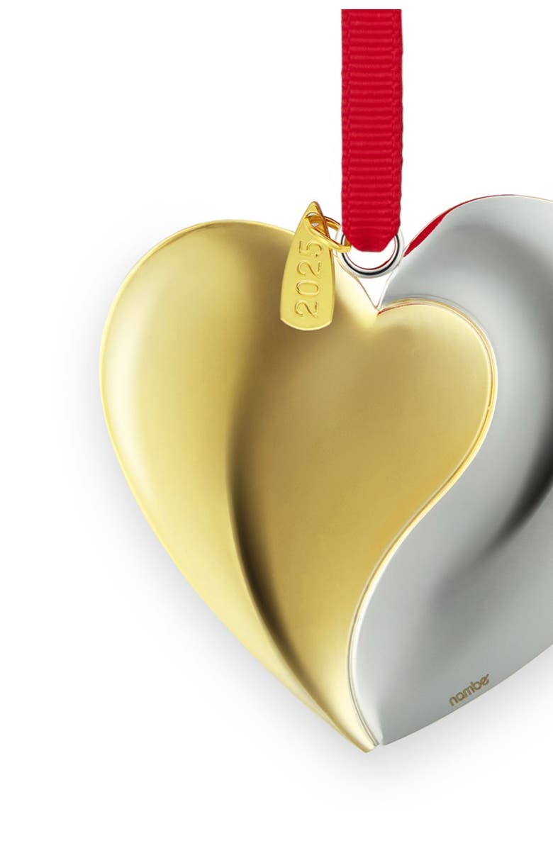 Nambé 2025 Our First Christmas Together Ornament, Alternate, color, Silver