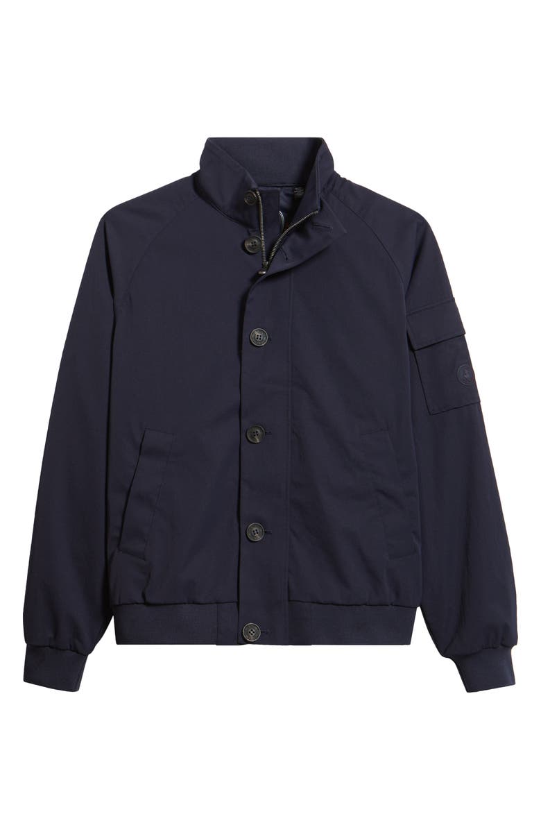 Save The Duck Blade Water Resistant Bomber Jacket, Alternate, color, Navy Blue