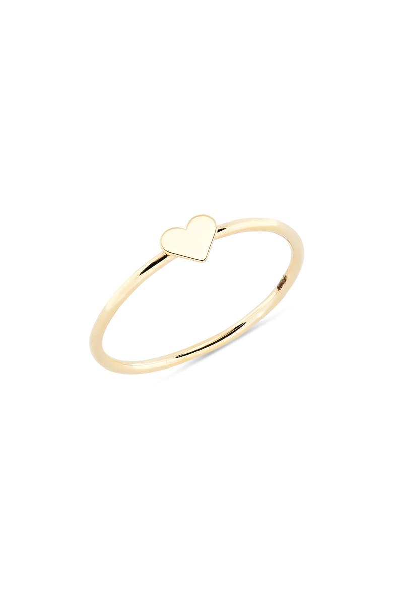14K Gold Stacking Ring (Nordstrom Exclusive), Main, color, 14K YELLOW GOLD