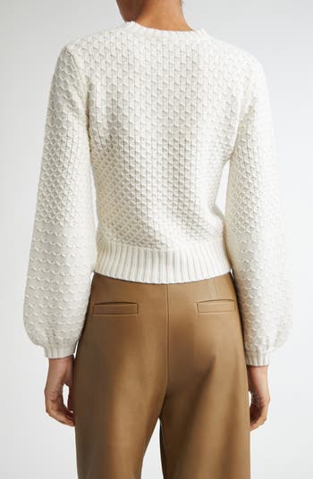 Tシャツ・カットソー MAX MARA Sand Wool Blend Plata Sweater Max Mara Elvira Wool & Cashmere Crewneck Sweater | Nordstrom