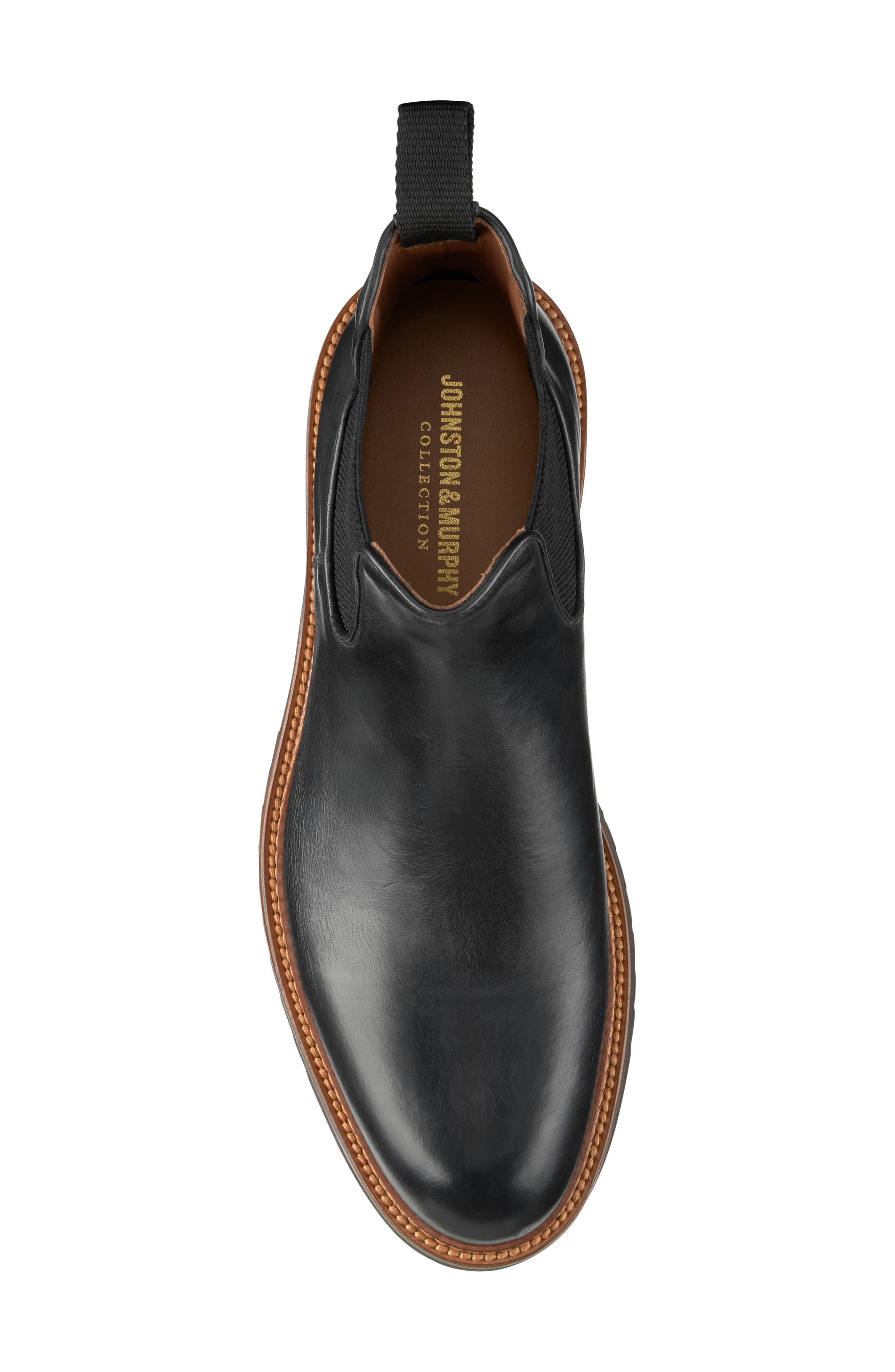 Hartford Chelsea Boot, Alternate, color, BLACK ITALIAN CALFSKIN