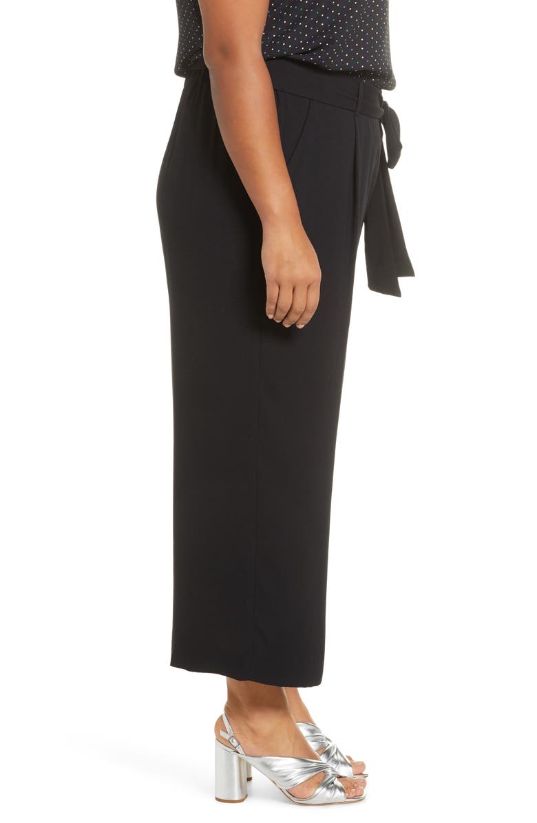 Halogen<sup>®</sup> Halogen? Belted Crop Wide Leg Pants, Alternate, color,