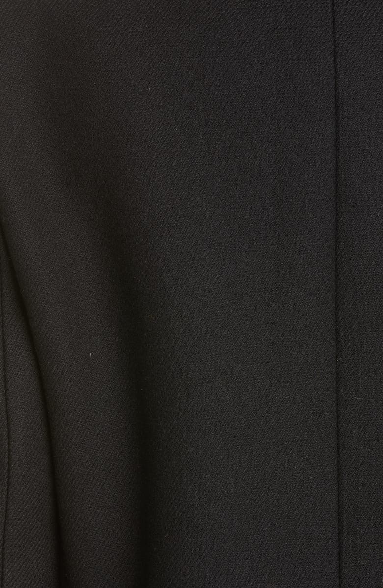 Saint Laurent Reefer Wool Coat, Alternate, color, 