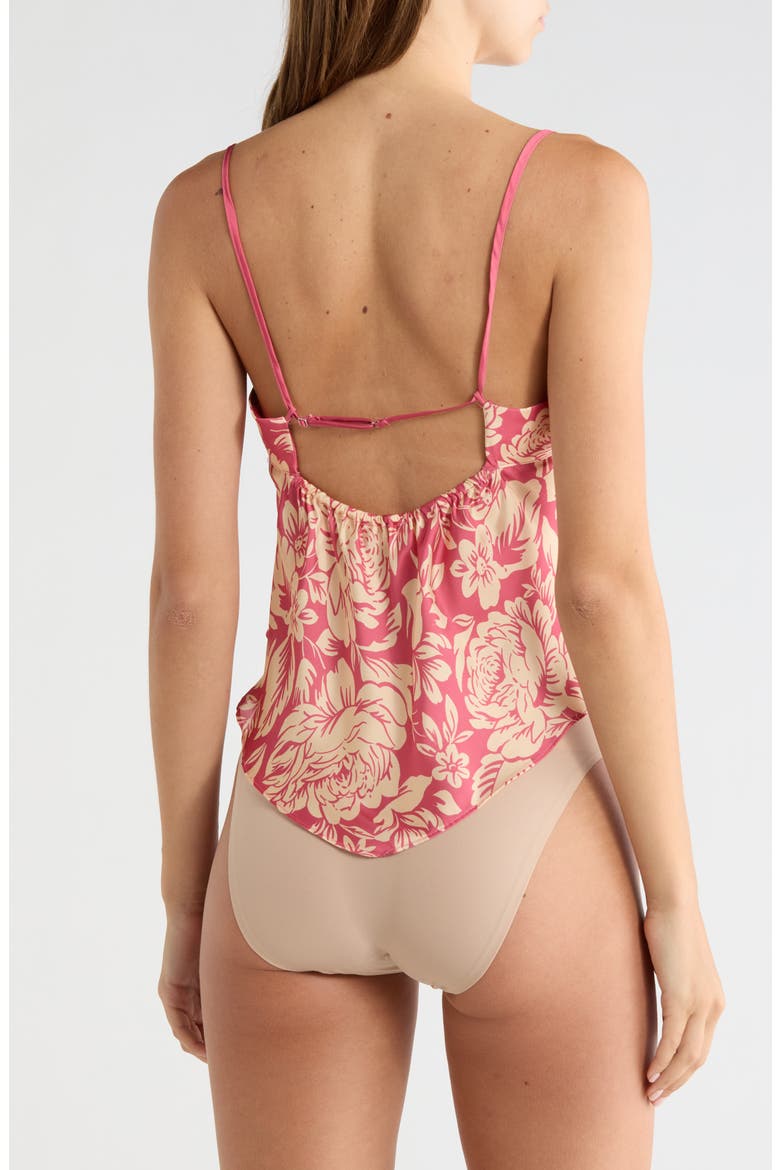 Might Be Something Floral Cami, Alternate, color, RED CLARET COMBO