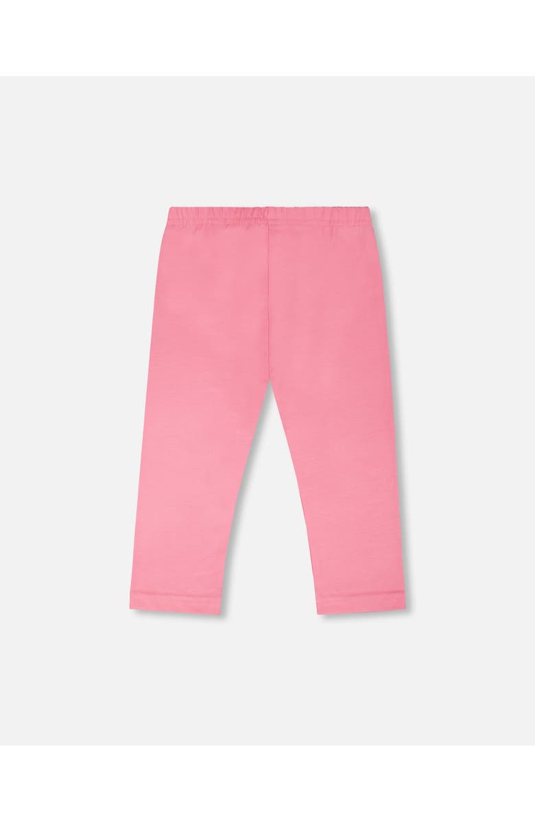 Deux par Deux Organic Cotton Jersey Slim Fit Capri, Alternate, color, Pink