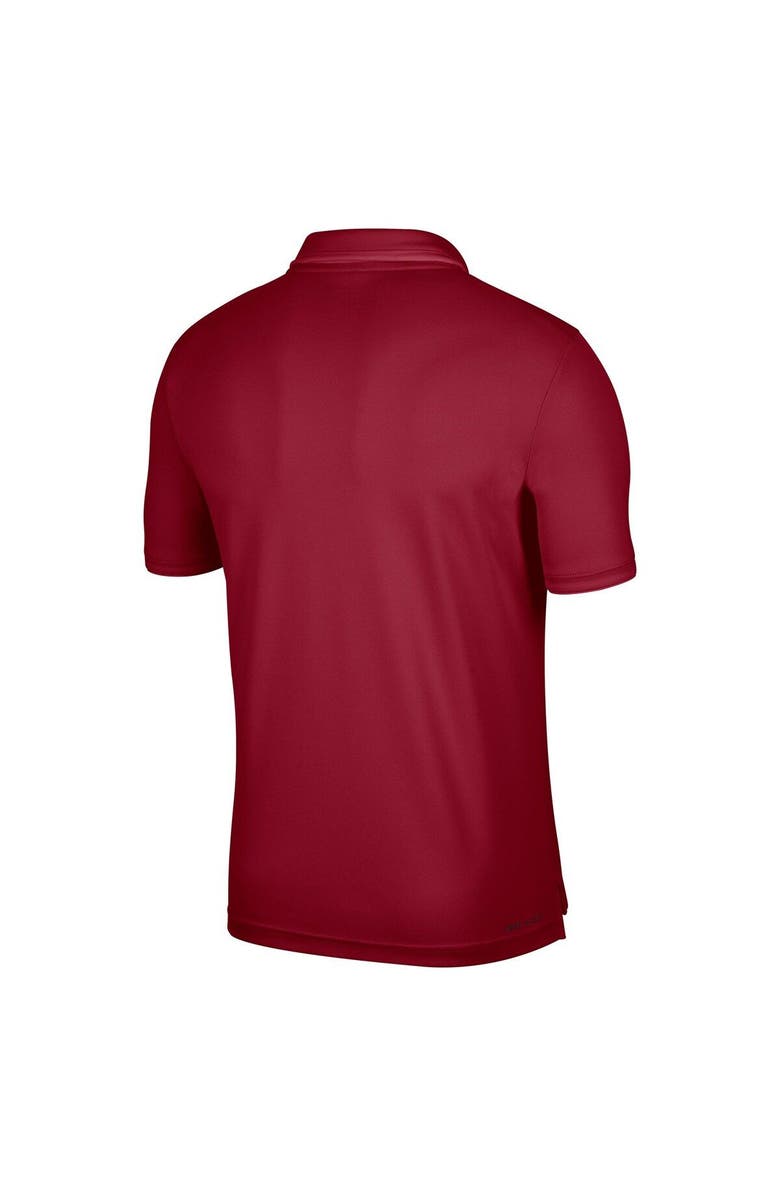 Nike Men's Nike Crimson Oklahoma Sooners UV Performance Polo, Alternate, color, Crimson
