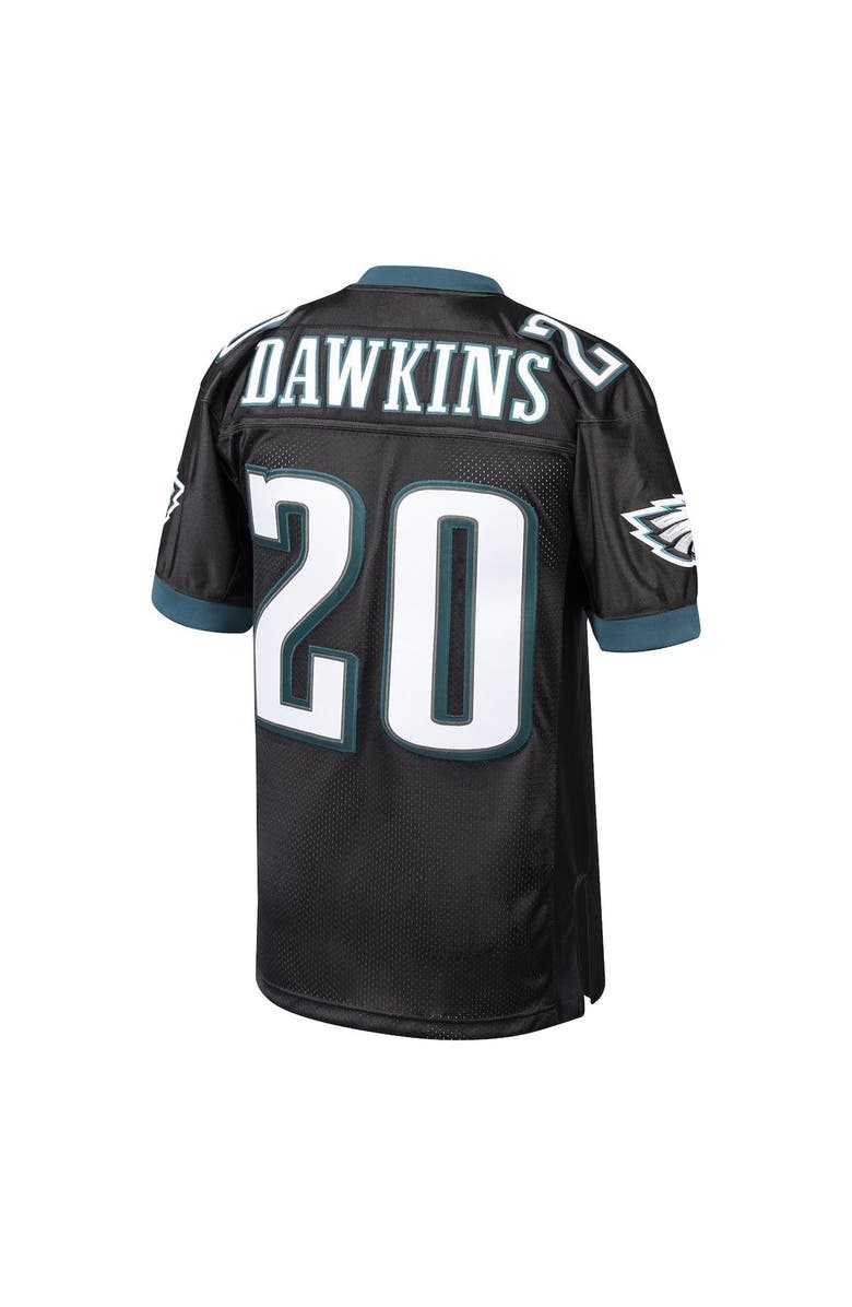 Mitchell & Ness Men's Mitchell & Ness Brian Dawkins Black Philadelphia Eagles 2003 Authentic Throwback Retired Player Jersey, Alternate, color, Black