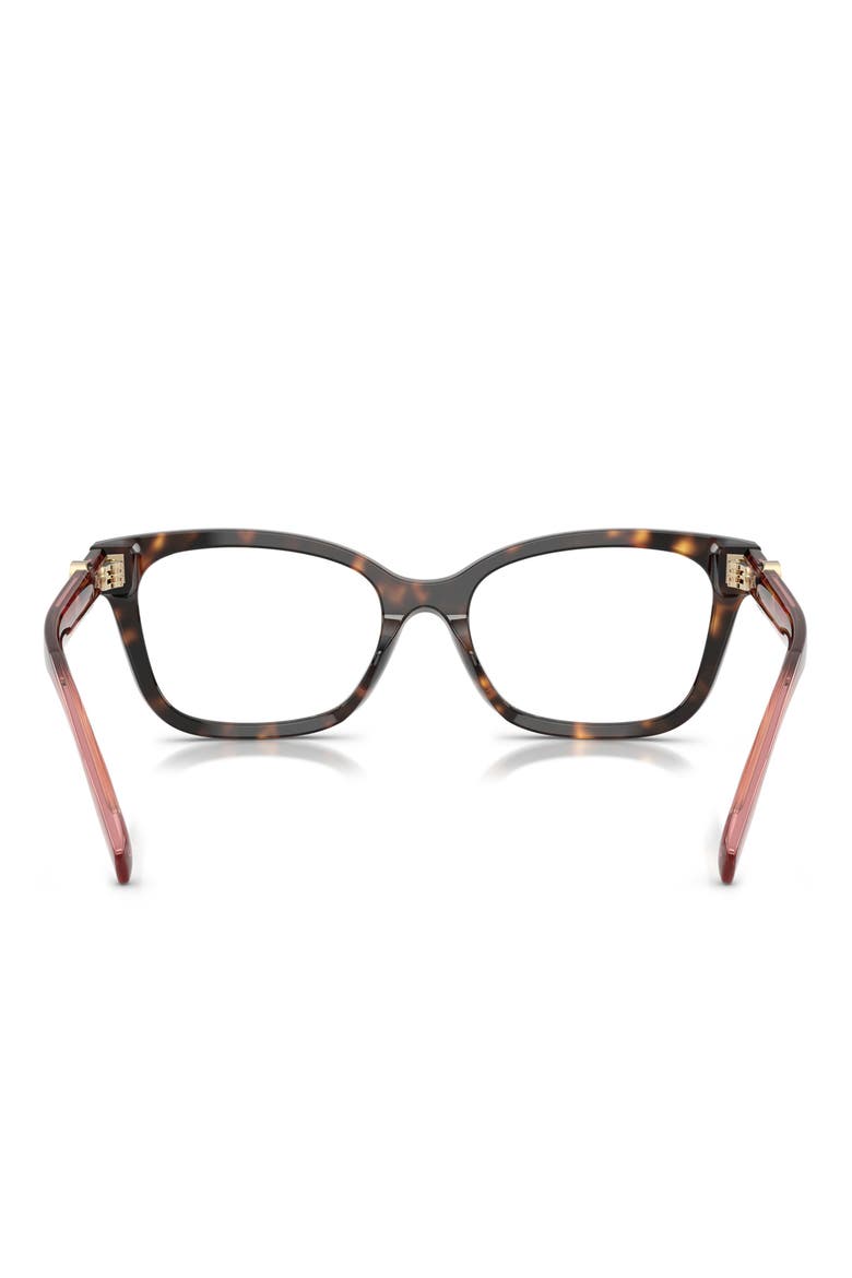 49mm Square optical glasses, Alternate, color, HAVANA