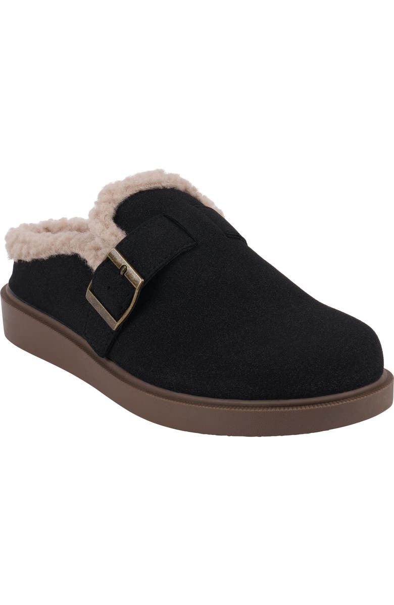 GOOD CHOICE NEW YORK Vallery Faux Shearling Lined Mule, Main, color,