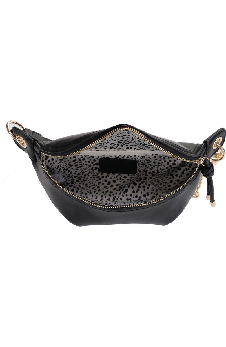 Mali + Lili Evelyn Vegan Leather Belt Bag, Alternate, color,