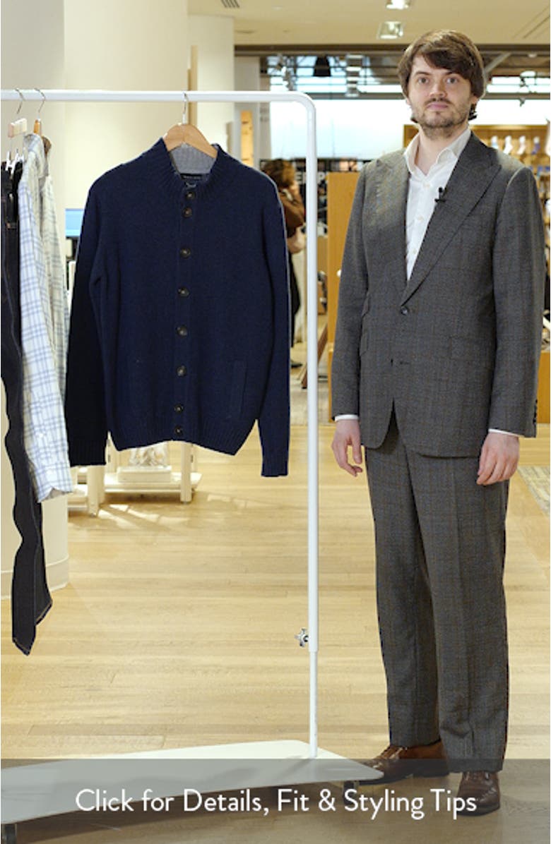 Merino Wool & Cashmere Cardigan, sales video thumbnail