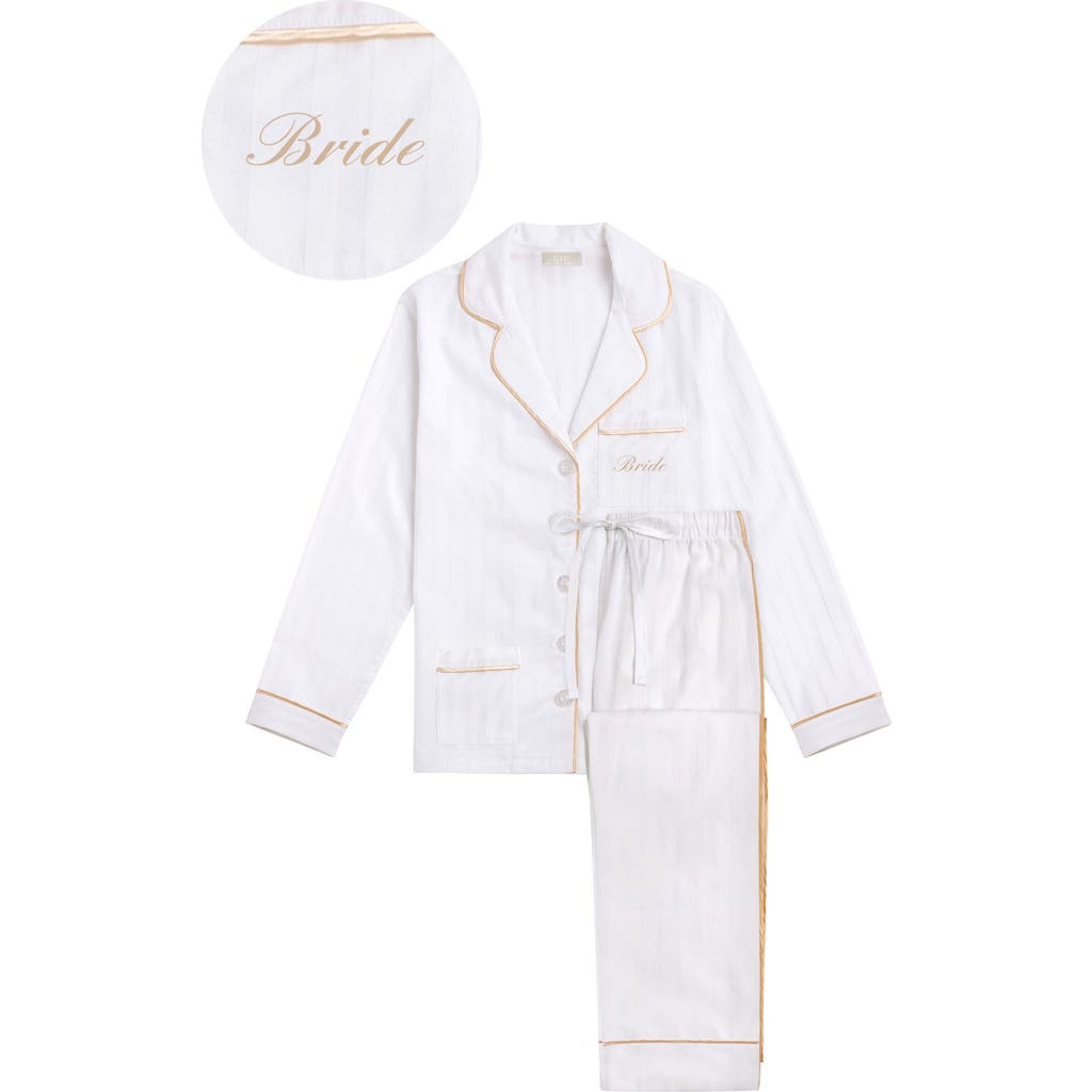 Kip. Kip Bride Cotton Long Pajama Set