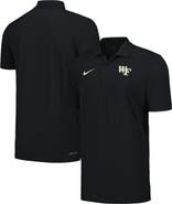 Nike Men's Nike Black Wake Forest Demon Deacons Sideline Polo